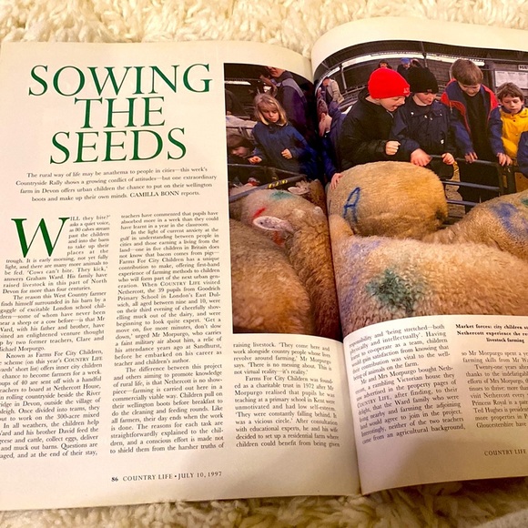 COUNTRY LIFE MAGAZINE July 10, 1997 GREAT BRITAIN VERSAILLES GARDENS EUC - Picture 10 of 11